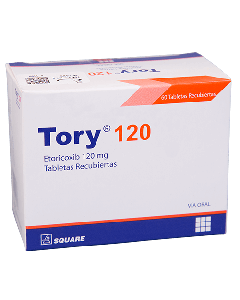 TORY-120 TABLETAS 120 MG