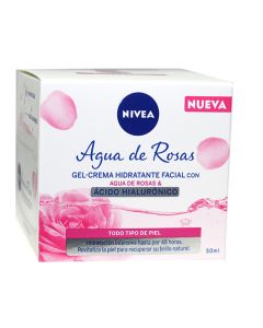 NIVEA AGUA DE ROSAS 50 ML GEL
