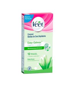 VEET BANDA PIEL SECA X 12 UND