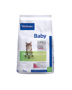 VIRBAC BABY PRE NEUTERED CAT 1.5 KG
