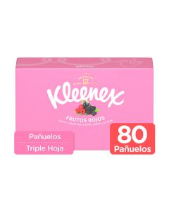 KLEENEX AROMAS FRUTOS ROJOS 80UDS