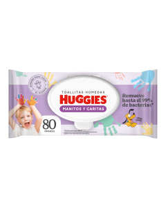 TOALLA HUMEDA HUGGIES 80 UNID