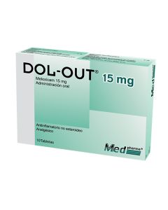 DOL-OUT 15 MG X 10 TABS