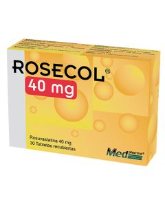 ROSECOL 40 MG X 30 TABS