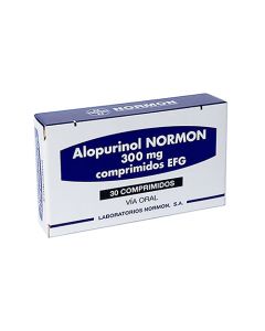 ALOPURINOL 300 MG X 1 COMP NORMON