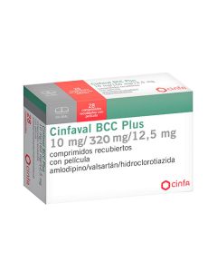 CINFAVAL BCC PLUS 10MG/320MG/25MG X28COMP