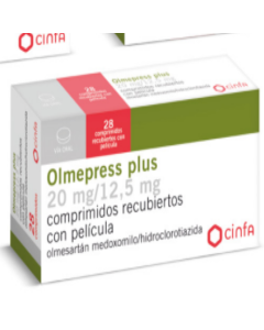 OLMEPRESS 20 MG X 28 COMP