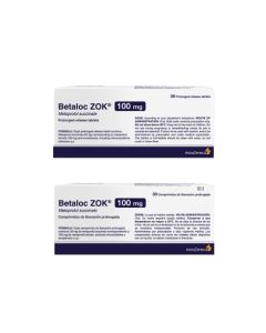 BETALOC ZOK 100 MG X 30 COMPRIMIDOS