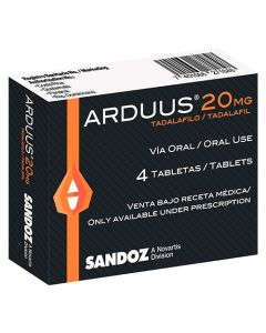 ARDUUS 20 MG X 4 TABS 1+1