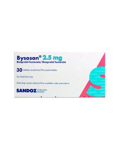 BYSOSAN 2.5 MG TAB RECUB