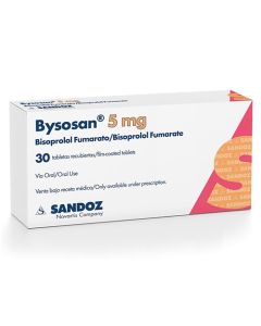 BYSOSAN 5 MG X 30 TABLETAS