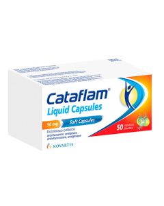 CATAFLAM LIQUID 50 MG X50 CAPS
