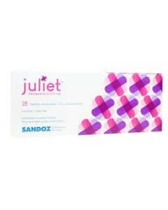 JULIET 0.075 MG X 28 TABS