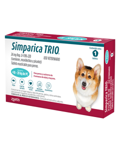 SIMPARICA TRIO 24 MG X 1 TAB