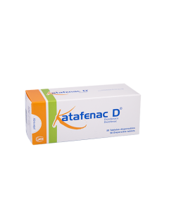 KATAFENAC TABLETAS DISPERSABLES 50 MG