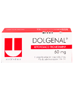 DOLGENAL AMPOLLA 60 MG / 2 ML 