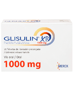 GLISULIN XR TABLETAS 1000 MG