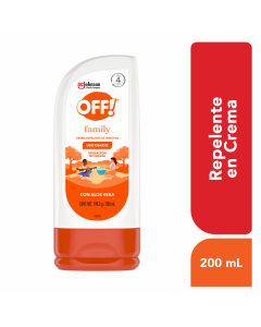 OFF CREMA CON ALOE REPELENTE 200 ML