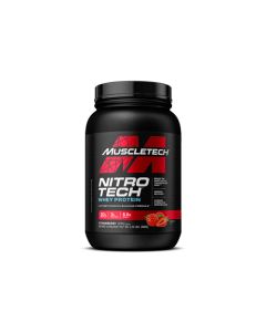 GNC MUSCLETECH NITRO-TECH STRAWBERRY 998 GRS