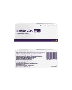 BETALOC ZOK 50 MG X 28 COMPRIMIDOS