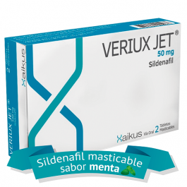 sildenafil 50mg x 2 tabletas masticable