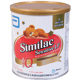 Similac sensitive lf sin lactosa polvo soluble 375 g