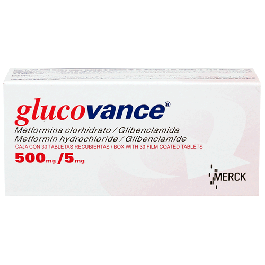 0622850-GLUCOVANCE 500 MG/5 MG X 30 TABS