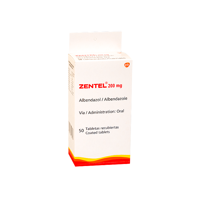 C0185350ZENTEL 200 MG X 50 TABS (PAR)