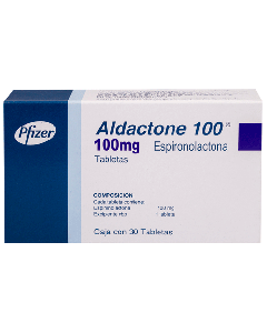 ALDACTONE-100 TABLETAS 100 MG