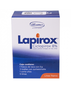 LAPIROX 8% LACA PARA UÑAS 5 G