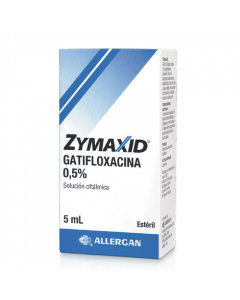ZYMAXID 5 ML SOLUCION OFTALMICA